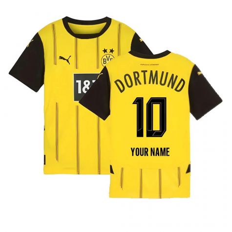 2024-2025 Borussia Dortmund Home Shirt (Kids) (Your Name)