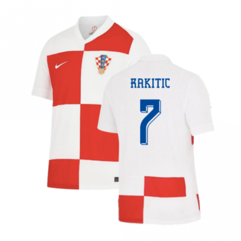 2024-2025 Croatia Home Shirt (Rakitic 7)