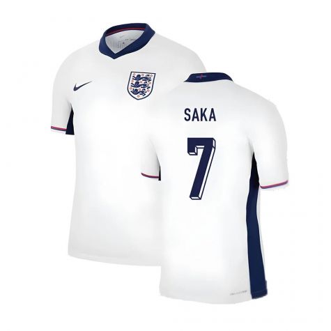 2024-2025 England Home Match Dri-Fit ADV Authentic Shirt (Saka 7)