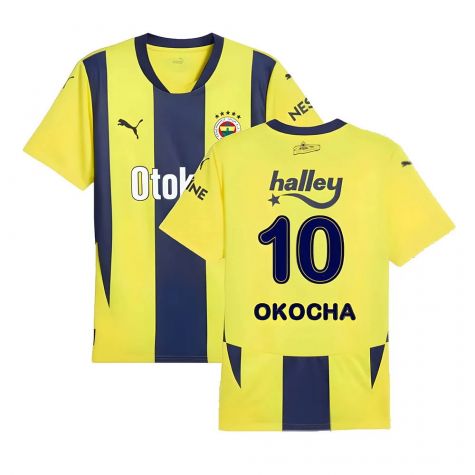 2024-2025 Fenerbahce Home Shirt (Okocha 10)
