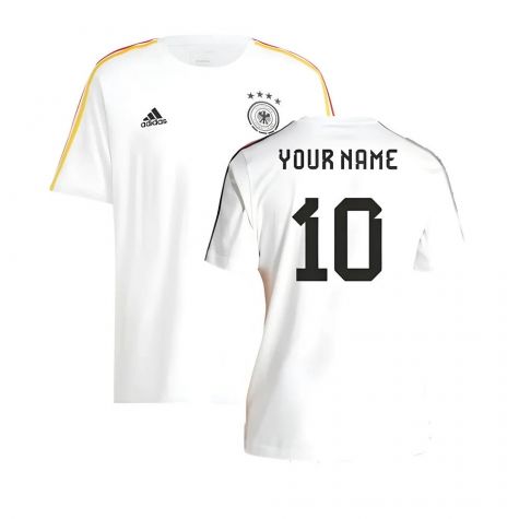 2024-2025 Germany 3S DNA Tee (White) (Your Name)