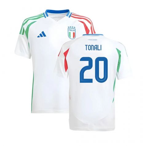 2024-2025 Italy Away Shirt (Kids) (TONALI 20)