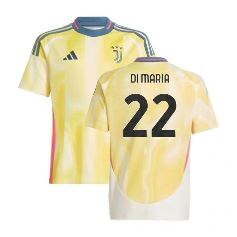 2024-2025 Juventus Away Shirt (Kids) (Di Maria 22)