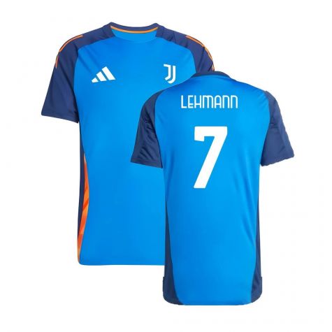 2024-2025 Juventus Training Jersey (Blue) (Lehmann 7)