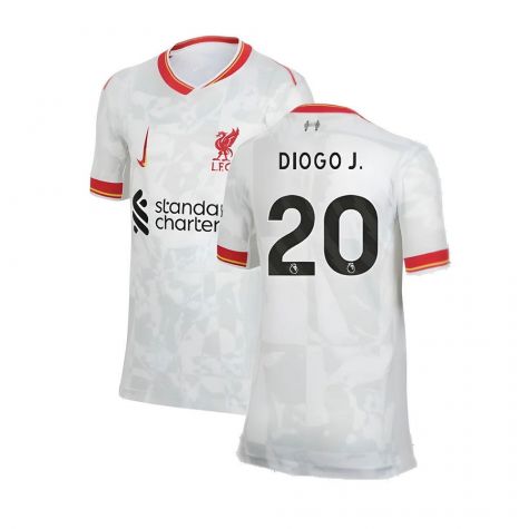 2024-2025 Liverpool Third Shirt (Kids) (Diogo J. 20)