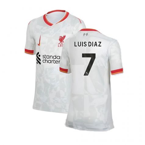 2024-2025 Liverpool Third Shirt (Kids) (Luis Diaz 7)