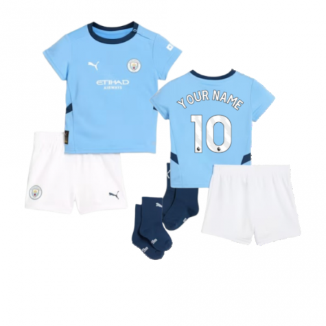 2024-2025 Man City Home Baby Kit (Your Name)