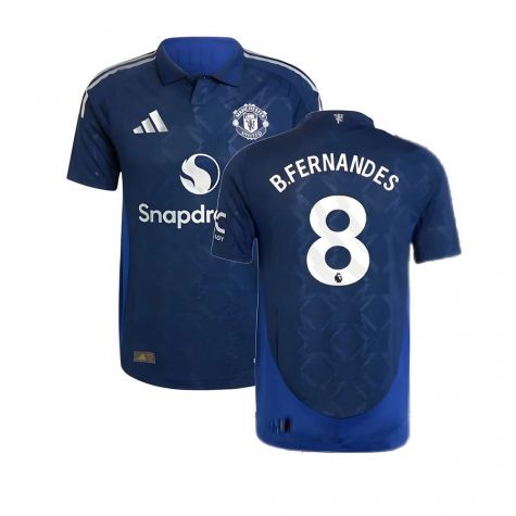 2024-2025 Man Utd Authentic Away Shirt (B.Fernandes 8)