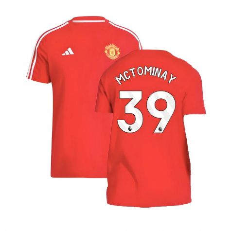 2024-2025 Man Utd DNA Tee (Red) (McTominay 39)