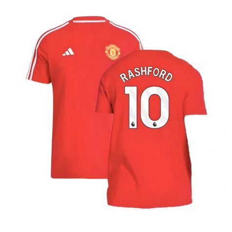 2024-2025 Man Utd DNA Tee (Red) (Rashford 10)