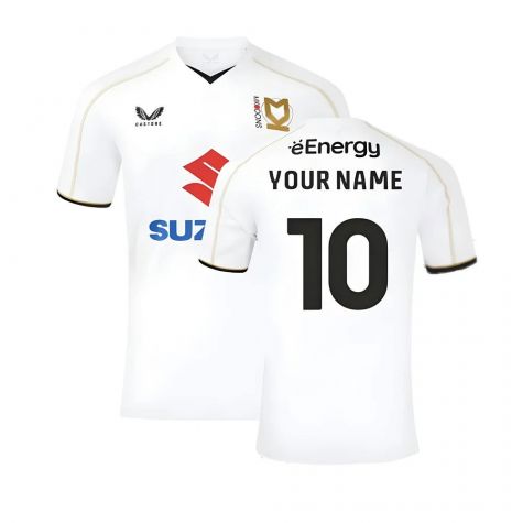 2024-2025 MK Dons Home Shirt (Your Name)