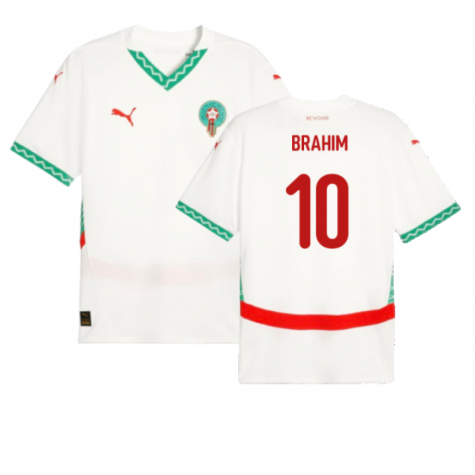 2024-2025 Morocco Away Shirt (Brahim 10)