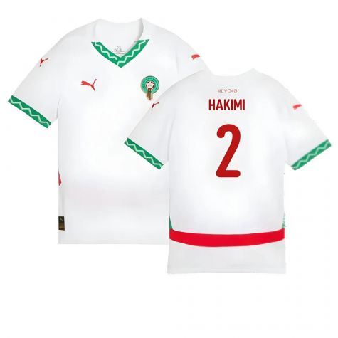 2024-2025 Morocco Away Shirt (Kids) (Hakimi 2)