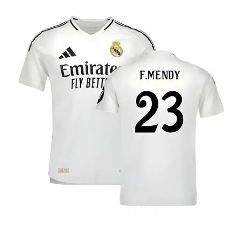 2024-2025 Real Madrid Authentic Home Shirt (F.Mendy 23)