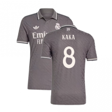2024-2025 Real Madrid Authentic Third Shirt (Kaka 8)