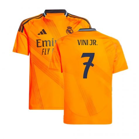 2024-2025 Real Madrid Away Shirt (Kids) (Vini Jr. 7)