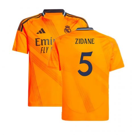 2024-2025 Real Madrid Away Shirt (Kids) (Zidane 5)