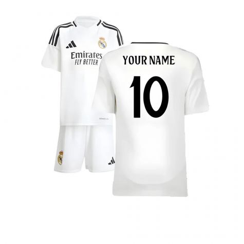 2024-2025 Real Madrid Home Mini Kit (Your Name)