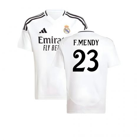 2024-2025 Real Madrid Home Shirt (Kids) (F.Mendy 23)