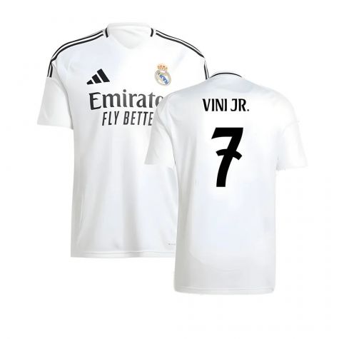 2024-2025 Real Madrid Home Shirt (Vini Jr. 7)
