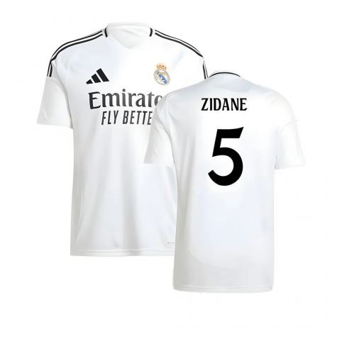 2024-2025 Real Madrid Home Shirt (Zidane 5)