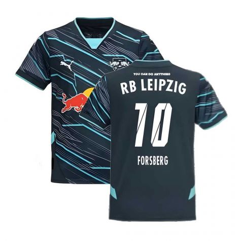 2024-2025 Red Bull Leipzig Third Shirt (Kids) (Forsberg 10)