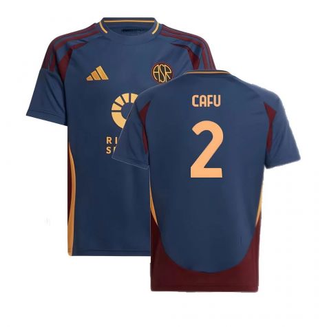 2024-2025 Roma Third Shirt (Kids) (Cafu 2)