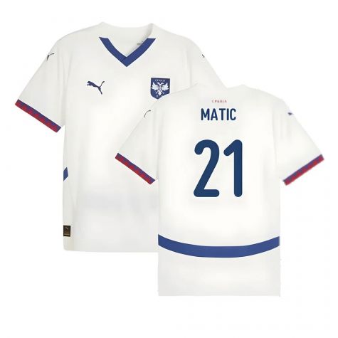 2024-2025 Serbia Away Shirt (Matic 21)