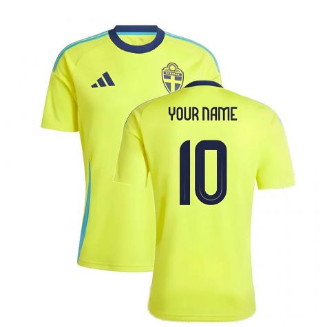 2024-2025 Sweden Home Fan Shirt (Your Name)
