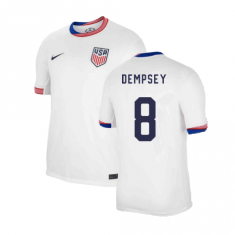 2024-2025 United States USA Home Shirt (DEMPSEY 8)