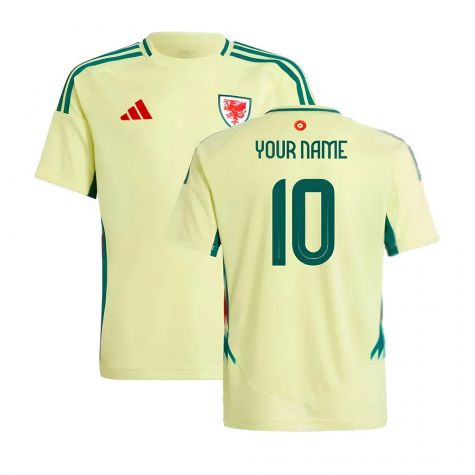 2024-2025 Wales Away Shirt - Kids (Your Name)