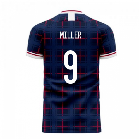 Scotland 2020-2021 Home Concept Shirt (Fans Culture) (Miller 9)