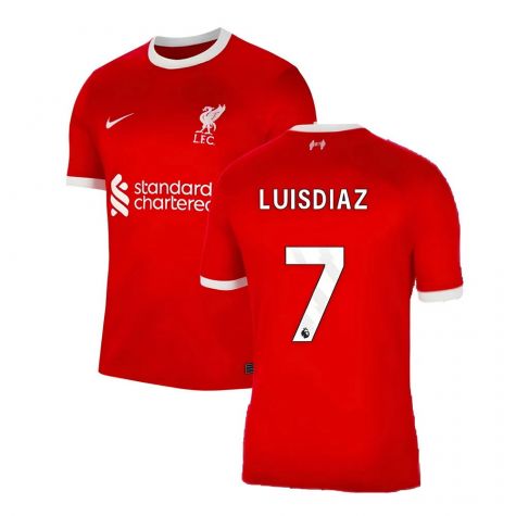 2023-2024 Liverpool Home Shirt (Luis Diaz 23)