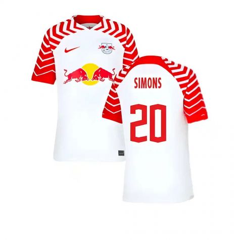 2023-2024 Red Bull Leipzig Home Shirt (Kids) (Adams 14)