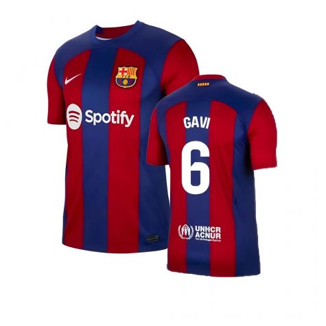 2023-2024 Barcelona Home Shirt (Alonso 17)