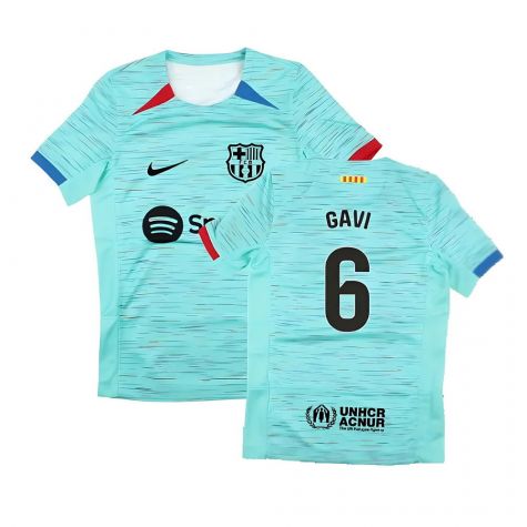 2023-2024 Barcelona Third Shirt (Kids) (Alonso 17)