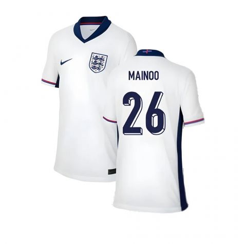 2024-2025 England Home Shirt (Kids) (Mainoo 21)