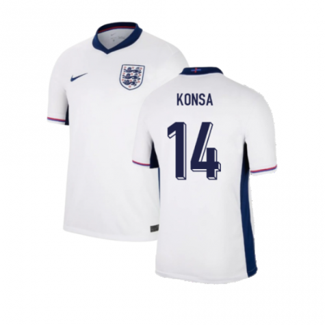 2024-2025 England Home Shirt (Konsa 14)