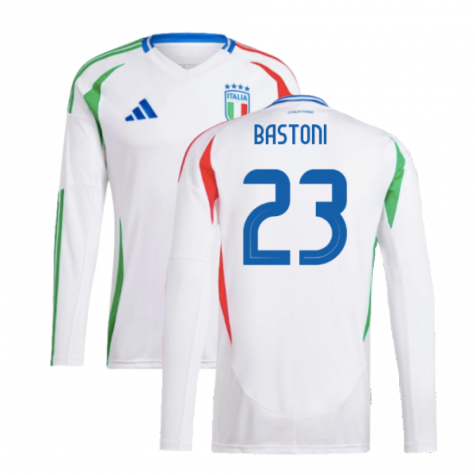 2024-2025 Italy Long Sleeve Away Shirt (ACERBI 15)