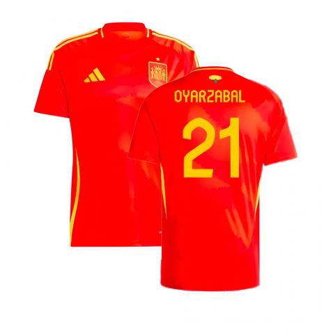 2024-2025 Spain Home Shirt (A.Iniesta 6)