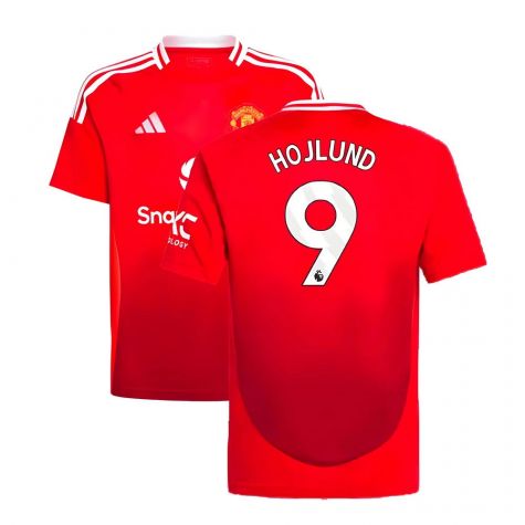 2024-2025 Man Utd Home Shirt (Kids) (Hojlund 11)