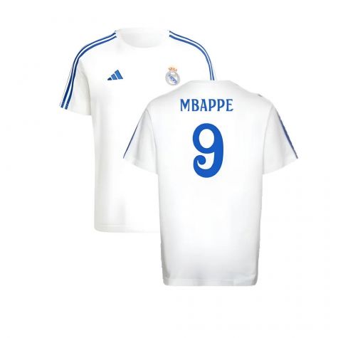 2024-2025 Real Madrid DNA Tee (White) (Alaba 4)