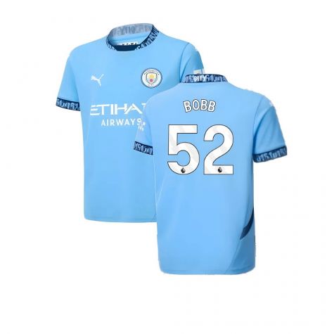 2024-2025 Man City Home Shirt (Kids) (Akanji 25)
