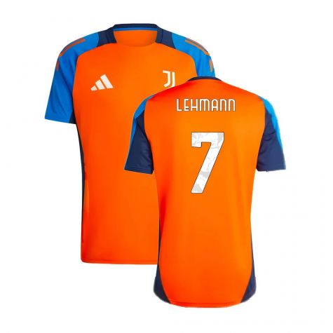 2024-2025 Juventus Training Jersey (Orange) (Bonucci 19)