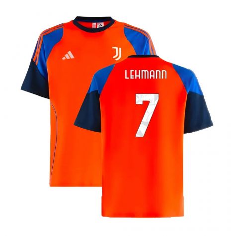 2024-2025 Juventus Training Tee (Orange) (Bonucci 19)