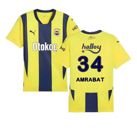 2024-2025 Fenerbahce Home Shirt (Alex 10)