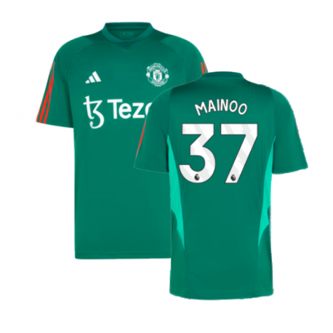 2023-2024 Man Utd Training Shirt (Green) (Antony 21)
