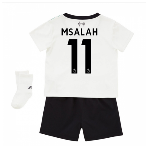 2017-18 Liverpool Away Baby Kit (M.Salah 11)