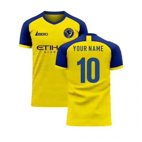Al-Nassr 2020-2021 Home Concept Football Kit (Libero) - Little Boys (Your Name)