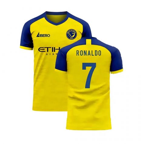 Al-Nassr 2020-2021 Home Concept Football Kit (Libero) (Ronaldo 7)
